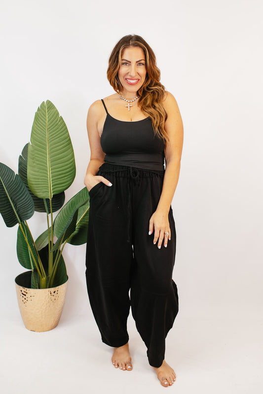 Weekend Warrior Pants in Black