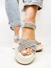 Corky's Clear Rhinestones Total Catch Sandals