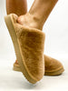 Corky's Tan Comfy Slippers