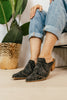 Corkys Black Washed Denim Tex Mex Boots