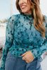 Teal Dream Mesh Top - Reg & Curvy