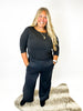 Modern Flare Pants in Black - Reg/Curvy FINAL SALE