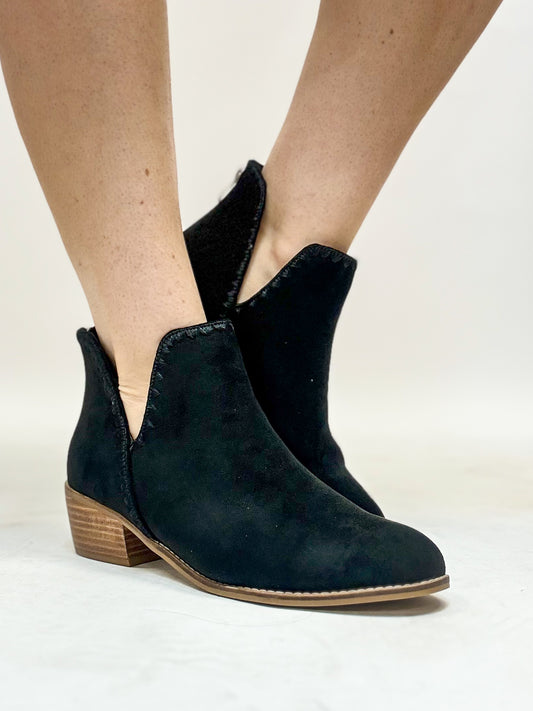 Corky's Black Faux Suede Spice It Up Boots