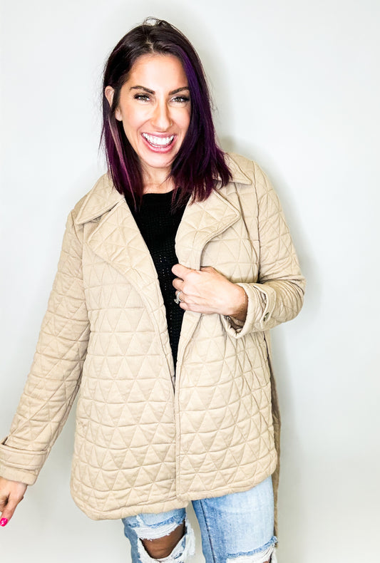 Quilted Jacket - Reg/Curvy-FINAL SALE