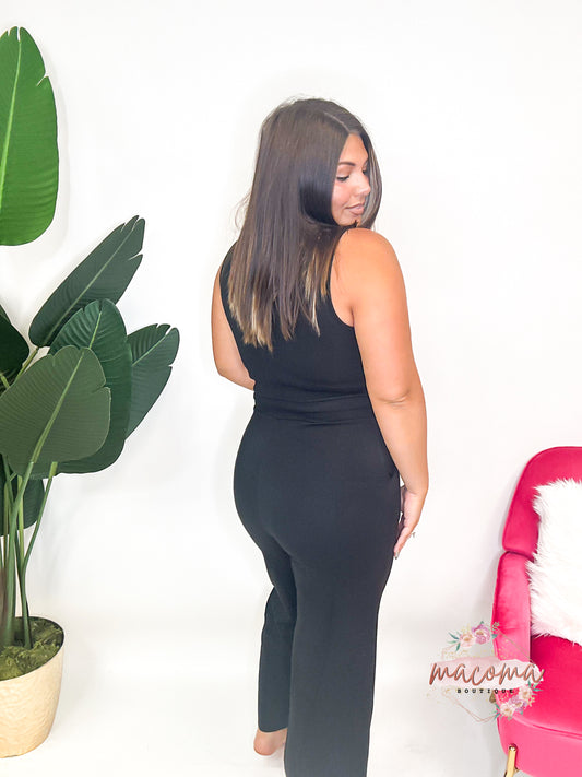 I Was Down But Now I'm Up Jumpsuit - Reg/Curvy