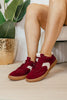 Corky's Wine Faux Suede Spoiler Alert Sneakers