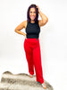 Free Flow Pants in Red - Reg/Curvy