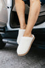 Corky's Cream Comfy Slippers