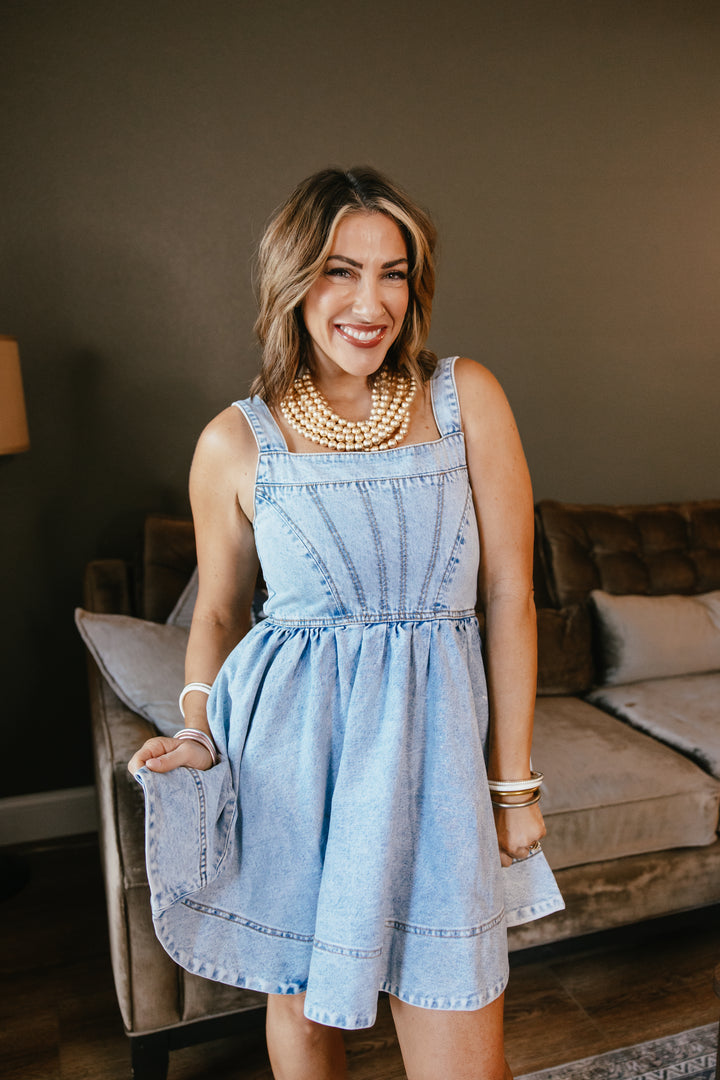 Blue Jean Daydream Dress