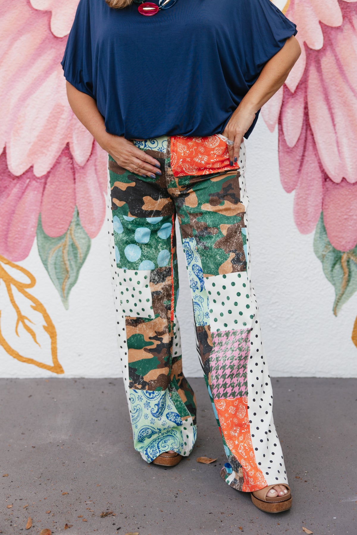 Camo Patchwork Denim