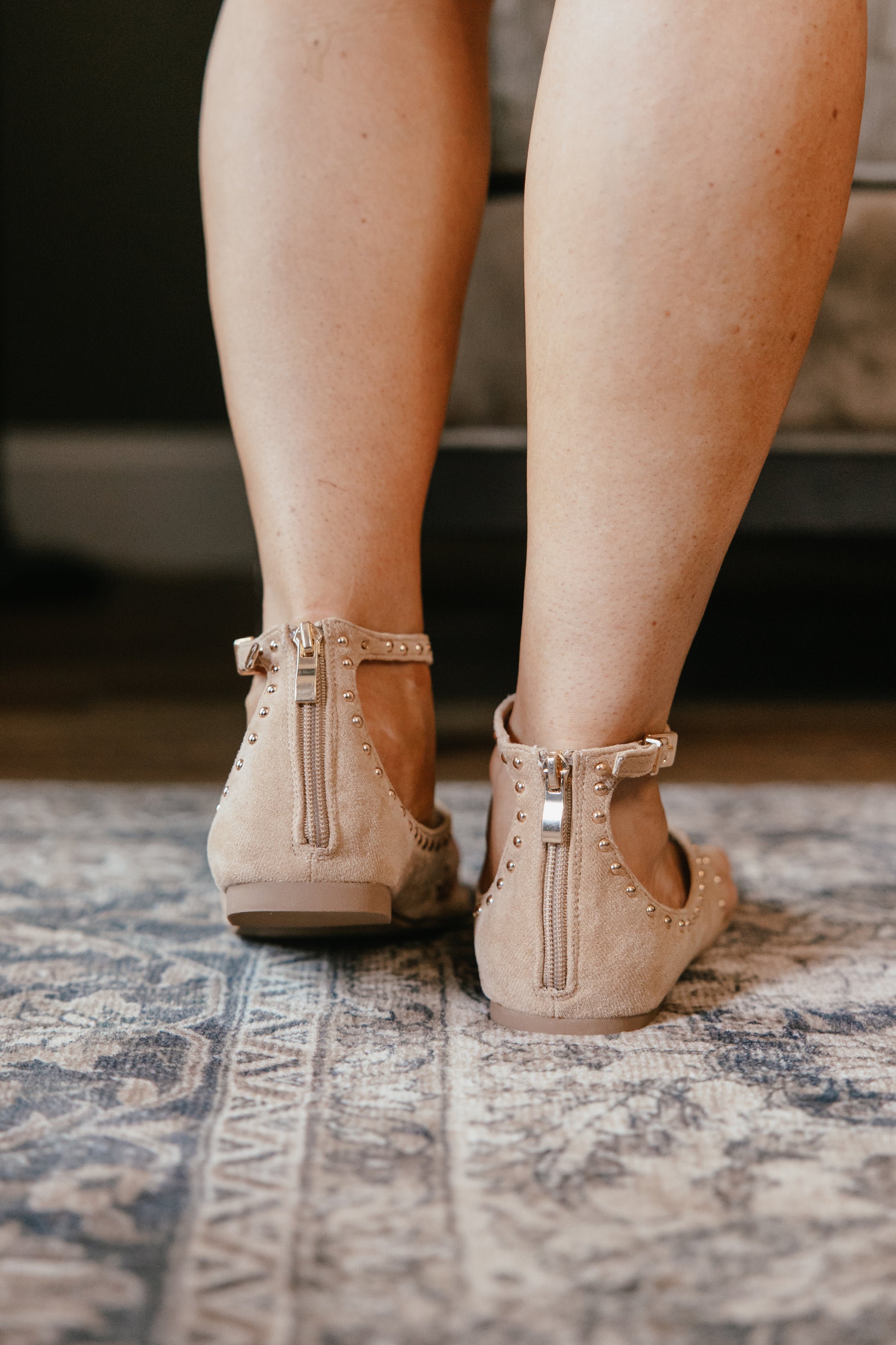 Corky's Camel Faux Suede Don't Be Cringy Sandals