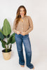 Luxe Button-Up Sweater Jacket