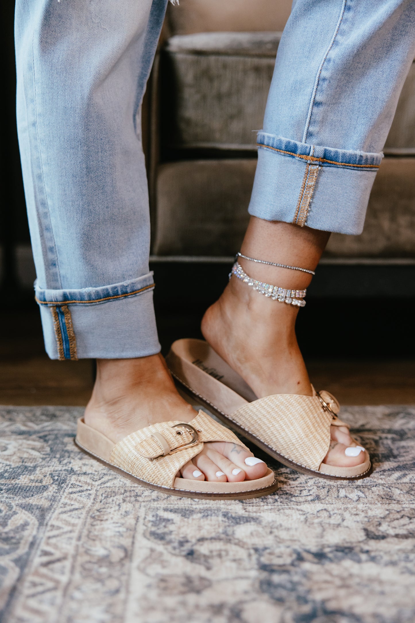 Corky's Raffia Passport Sandals