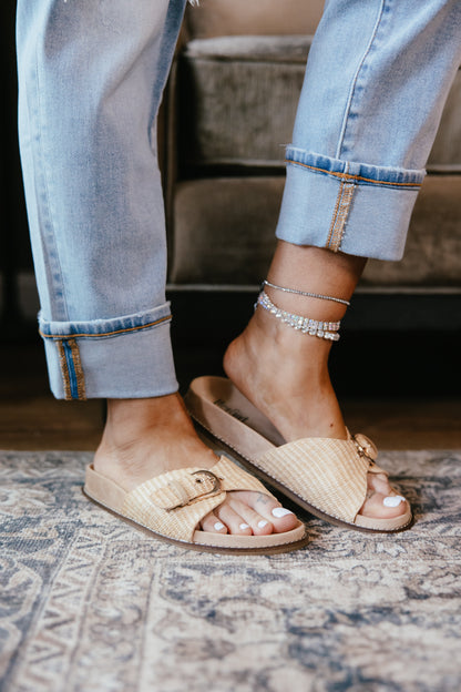 Corky's Raffia Passport Sandals