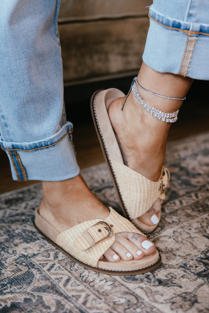 Corky's Raffia Passport Sandals