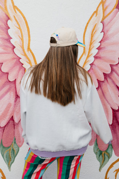 Have Fun 2-Sided Mock Sweatshirt