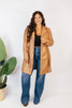 The Timeless Tie-Waist Trench Coat In Camel