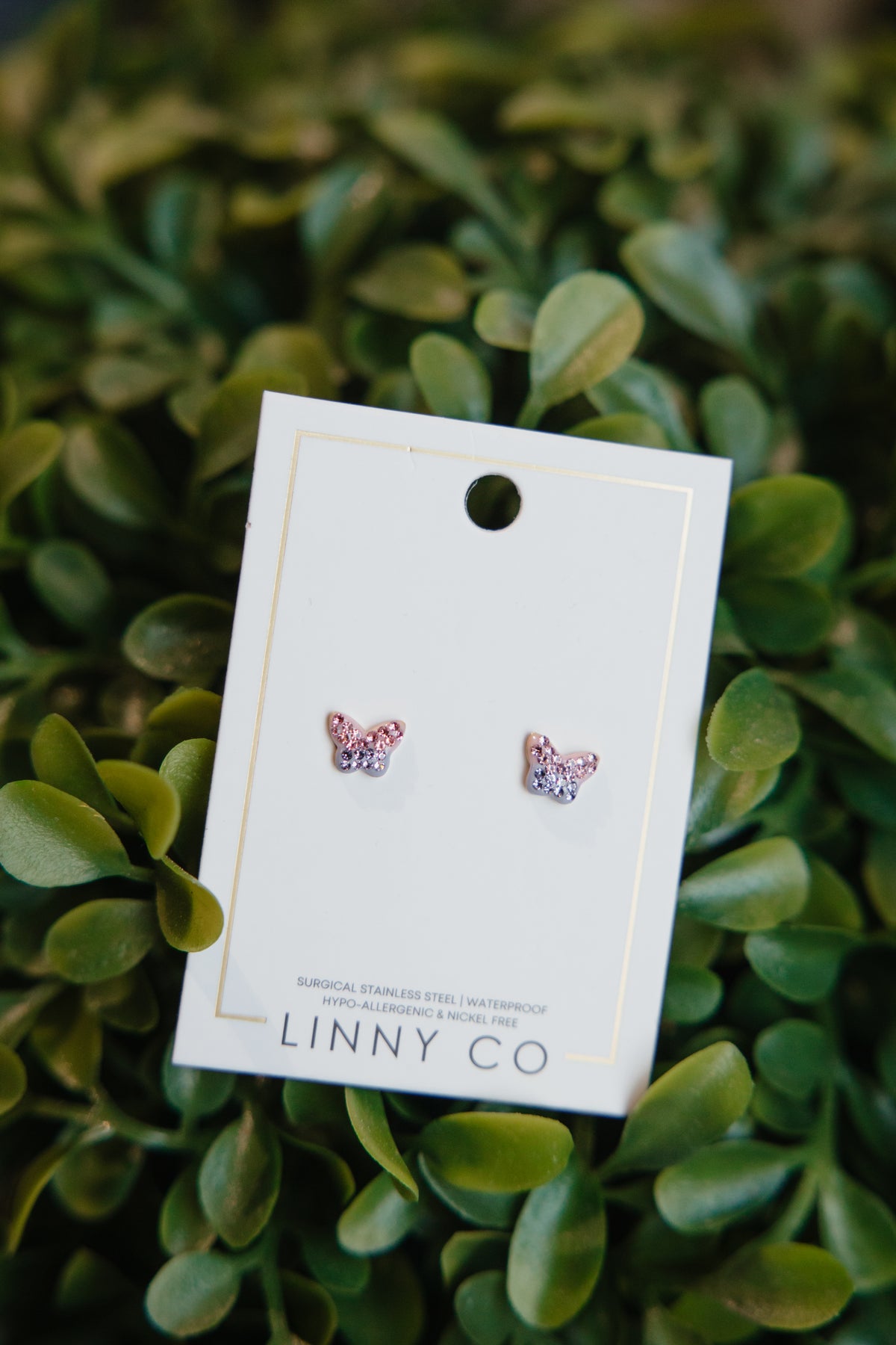 Bindi Butterfly Stud Earrings