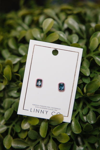 Whitney Stud Earrings In Violet Bloom