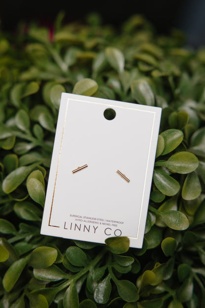 Perry Stud Earrings In Gold