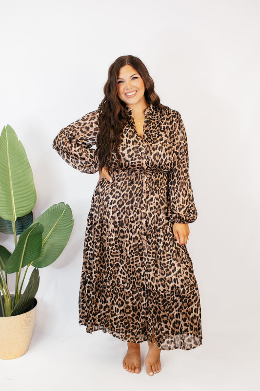 Leopard Luxe Maxi Dress - Reg & Curvy