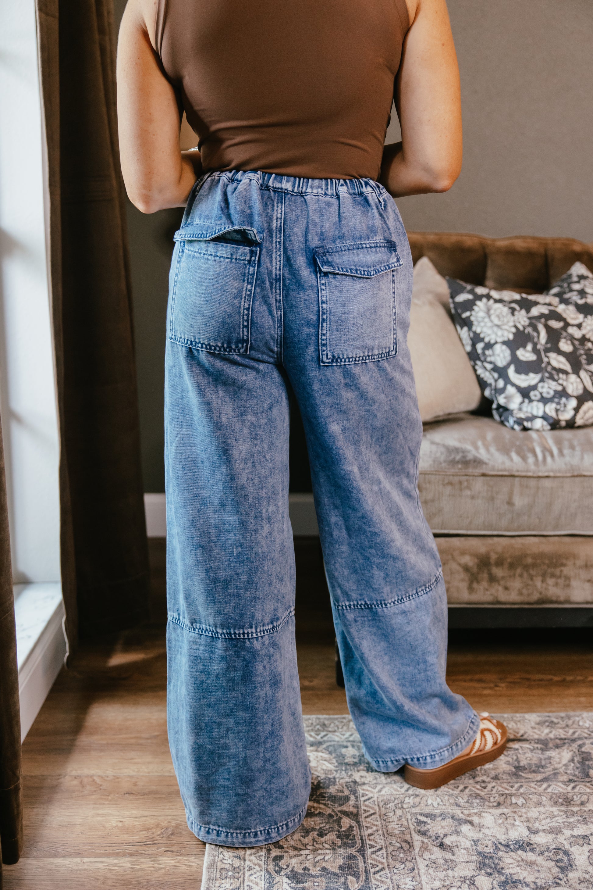 Easygoing Denim Pants