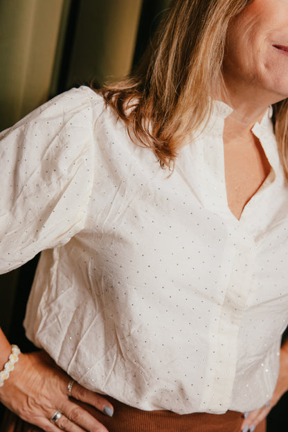 Sweet Company Top In Cream