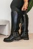 Corky's Black Hay Bale Wide Calf Friendly Boots