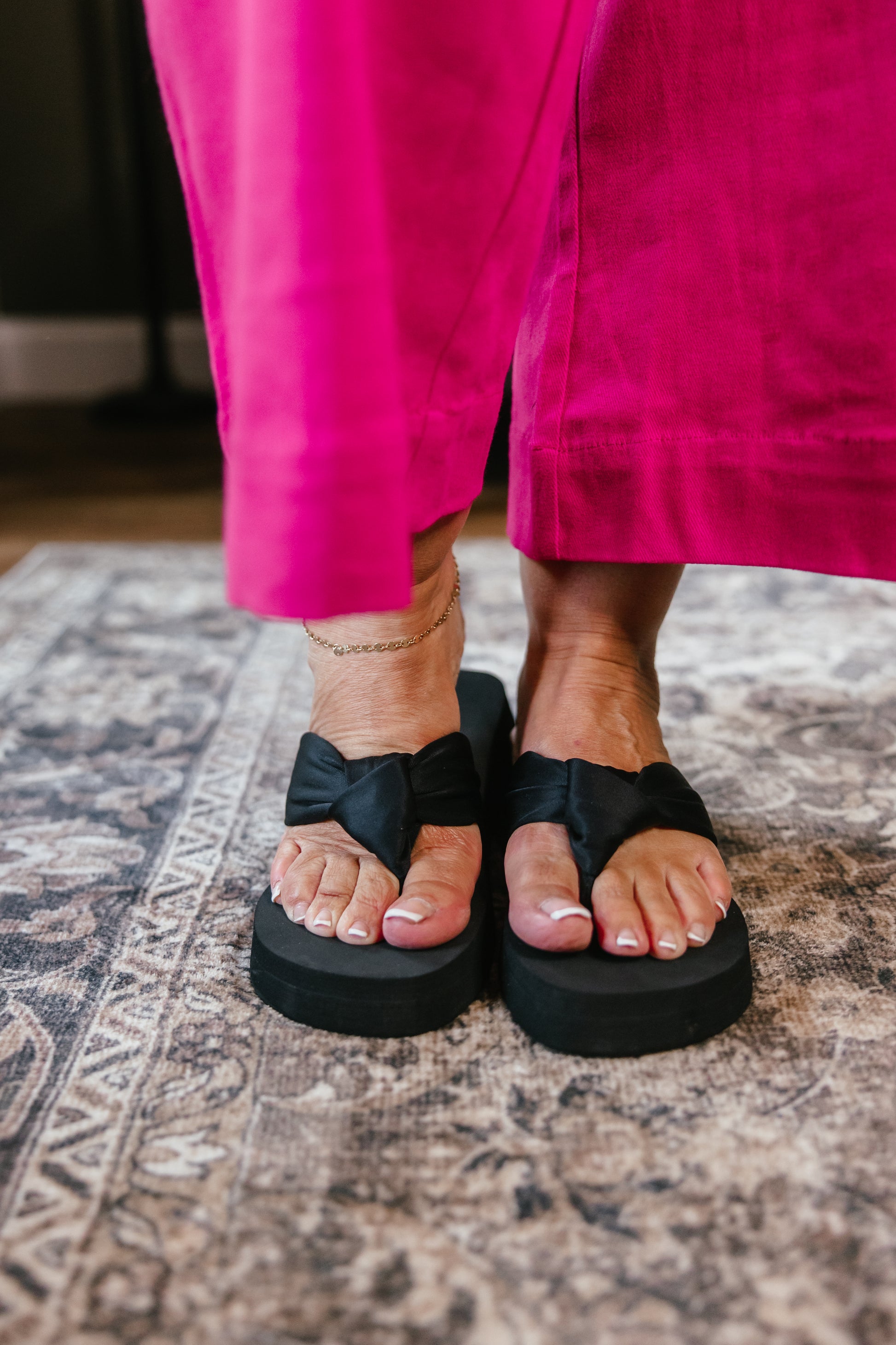 Corky's Black You Go Girl Sandals