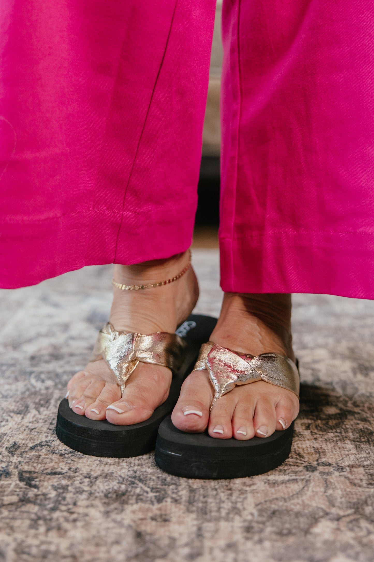 Corky's Gold You Go Girl Sandals