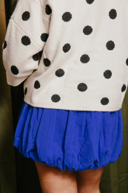 In My Bubble Skirt In Cobalt