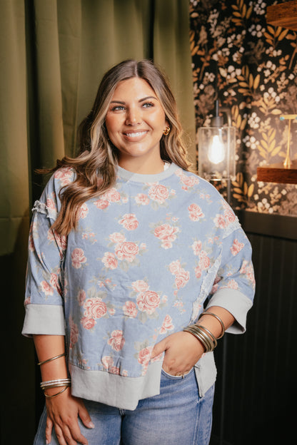Rosebud Sweatshirt - Reg & Curvy