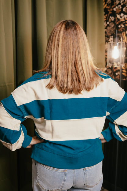 Teal Me More Pullover