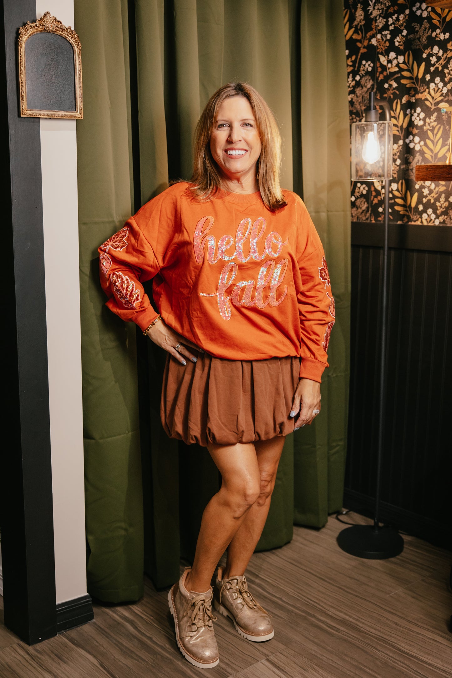 Hello Fall Pullover - Reg & Curvy