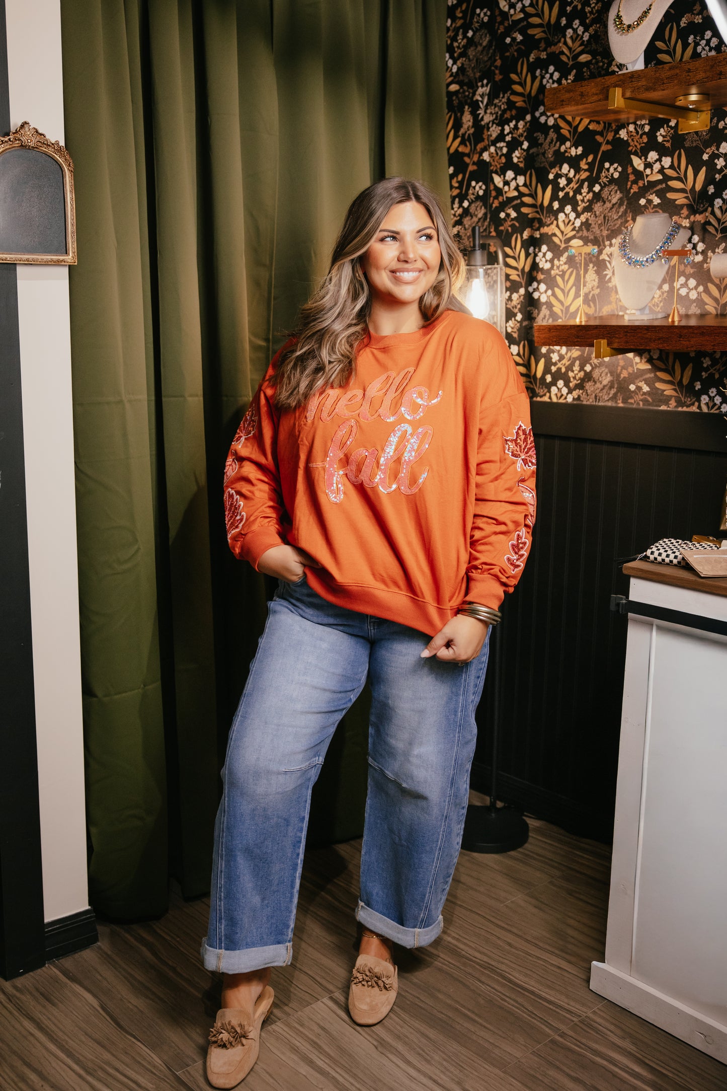 Hello Fall Pullover - Reg & Curvy