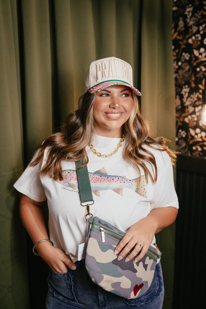 Rainbow Trout Crop Tee
