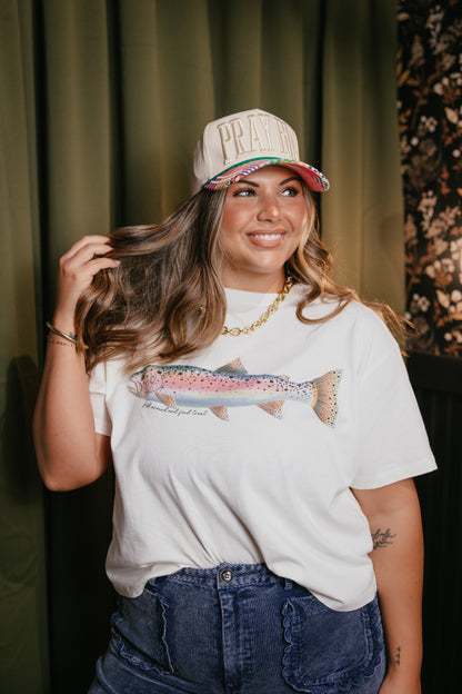 Rainbow Trout Crop Tee