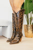 Corky's Espresso Crinkle Long Live Cowgirls Boots