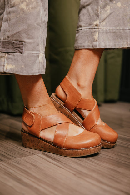 Corky's Cognac Bring It In Sandals