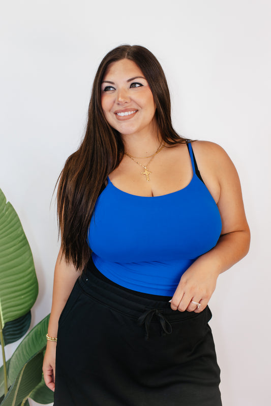 Everyday Essential Cami in Royal - Reg & Curvy