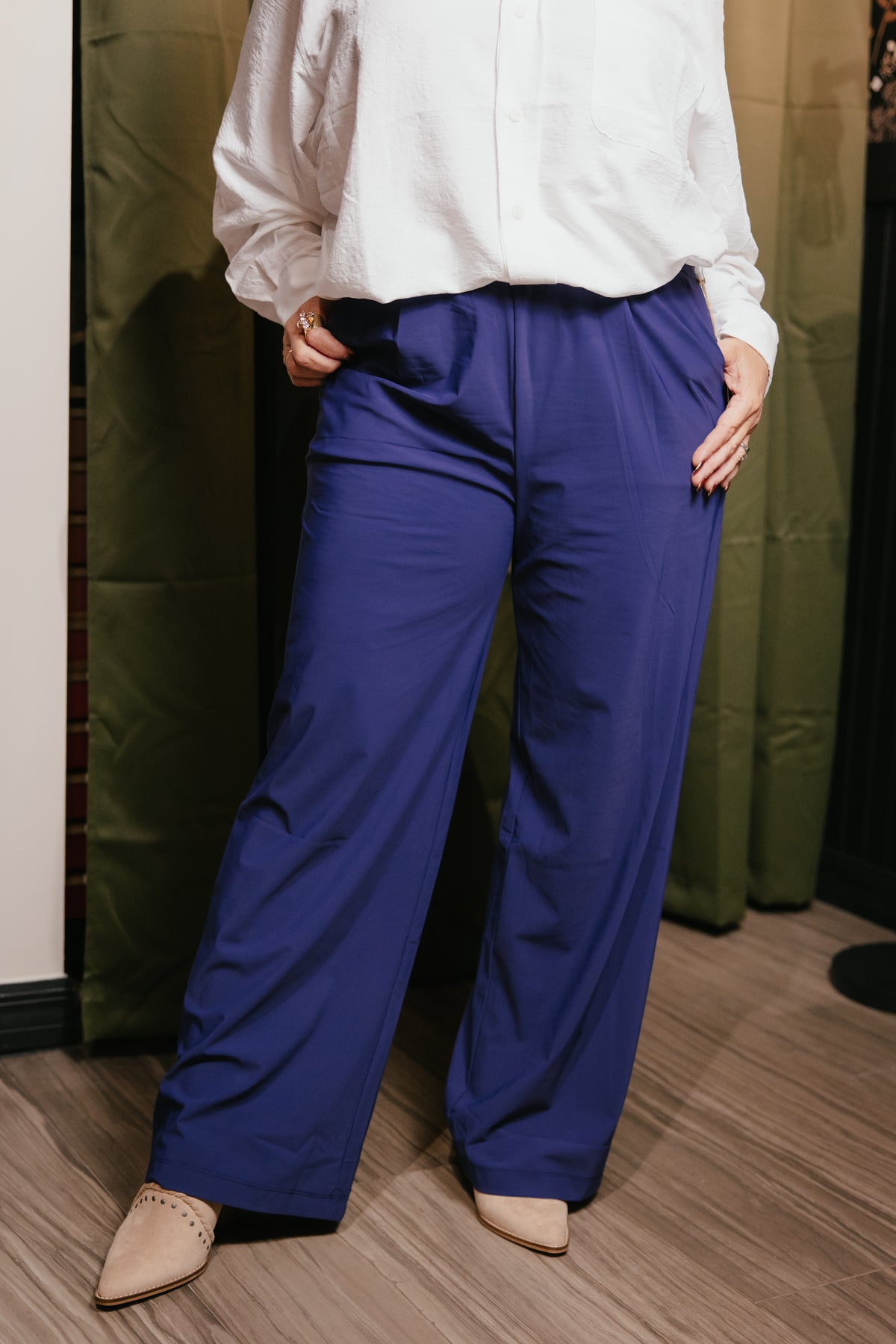 On The Agenda Pants In Navy