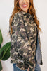 Camo Crush Studded Denim Jacket