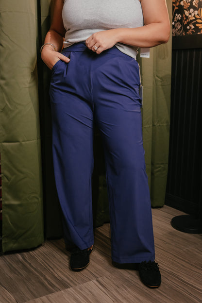 On The Agenda Pants In Navy