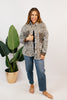 Hear Me Roar Leopard Denim Jacket
