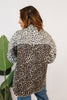 Hear Me Roar Leopard Denim Jacket