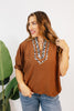 Wild Detail Neutral Top