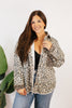 Hear Me Roar Leopard Denim Jacket