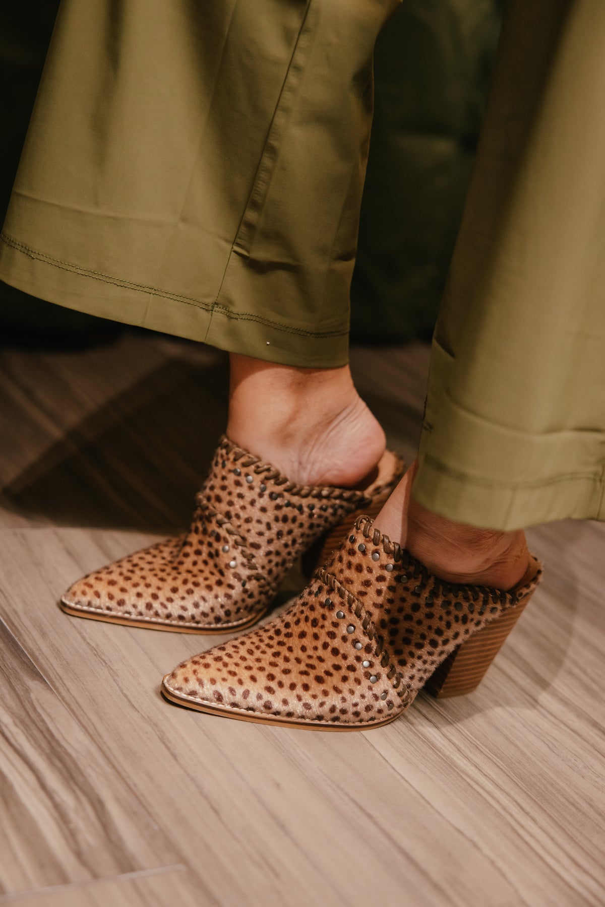 Corky's Tan Mini Cow Blame The Bar Heels