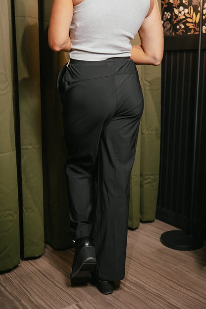 On The Agenda Pants In Black