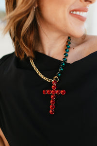 Tova Felicity Necklace in Scarlet and Emerald